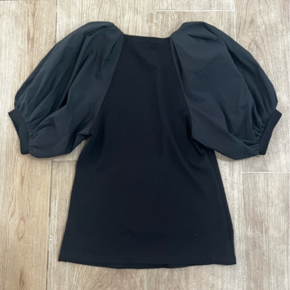 Sunday in Brooklyn Puff Sleeve Ponte Top - Picture 5 of 7